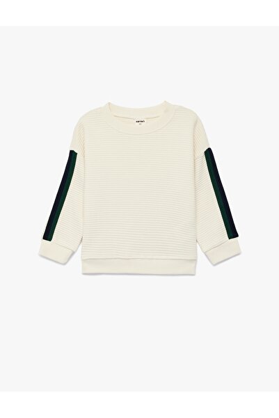 Koton Baby Boy Sweat 6Smb10096Tk Ecru