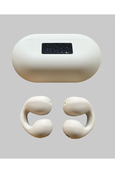 Şıktek Şarj Göstergeli Kemik İletimli HiFi Küpe Kulaklık 5.3 Bluetooth Geçirm...