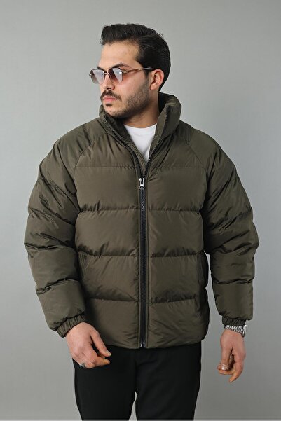 MODAEMAS Men's Winter Standing Collar Coat