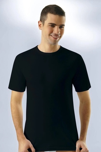 Anıt 6 قطع قميص داخلي رجالي مضلع برقبة دائرية وأكمام قصيرة 100% قطن