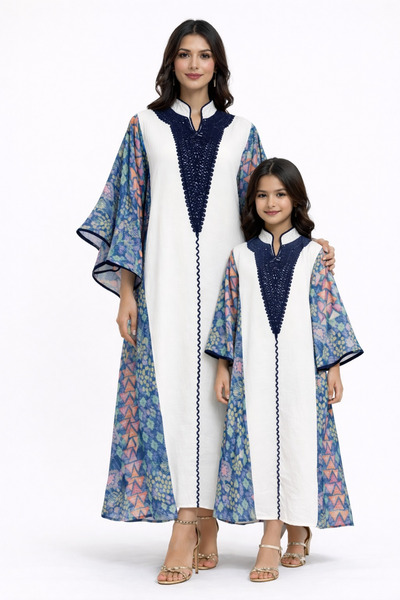 THOGUE جلابية أميرة الخليج للام والبنت