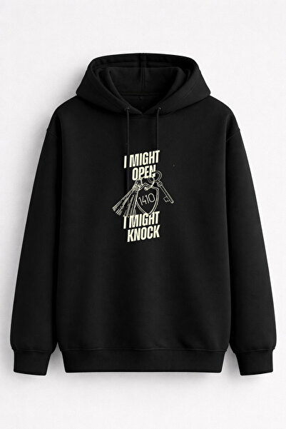 AYDESİGN Rozanov 81 Hollander 24 Heated Rivalry Series Printed Hooded Black S...