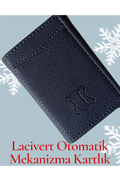 ORGANICYOU Yiwushi Automatic Mechanism Card Holder Unisex 9 Card Compartment ...