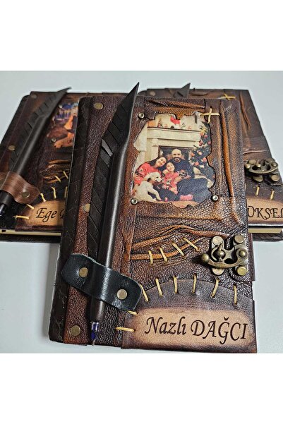 Legend Deri KİŞİYE ÖZEL TASARIMLAR YAPILIR Hakiki DERİ ŞAMUA KAĞIT hediyelik ...