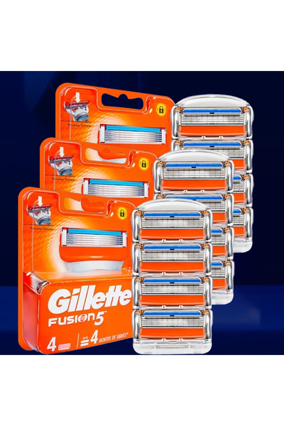 Choice 12pcs Fusion 5 Razor Blades Replacement Blades for Men's Wet Razors