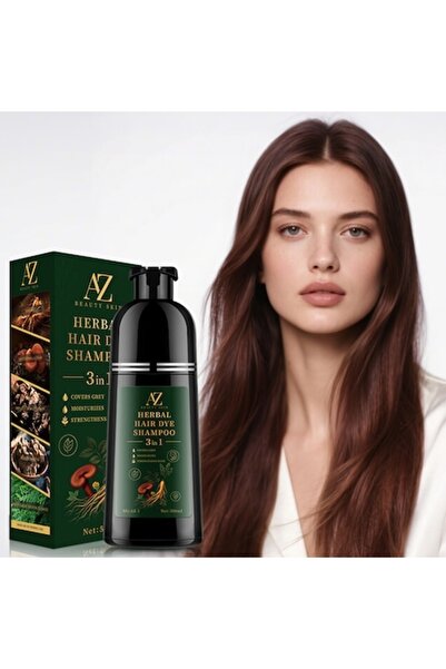 azbeautyskin Șampon pentru colorarea părului, fără amoniac, unisex, 500 ml - ...