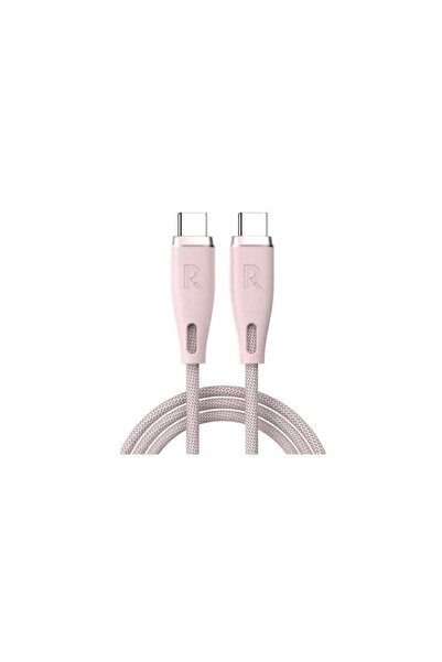 RavPower RAVPower USB-C Charging Cable, Pink Fabric, 1.2m