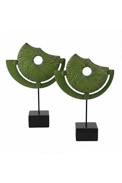 AKUA TAHTA Dolunay Temalı 2'Li Biblo