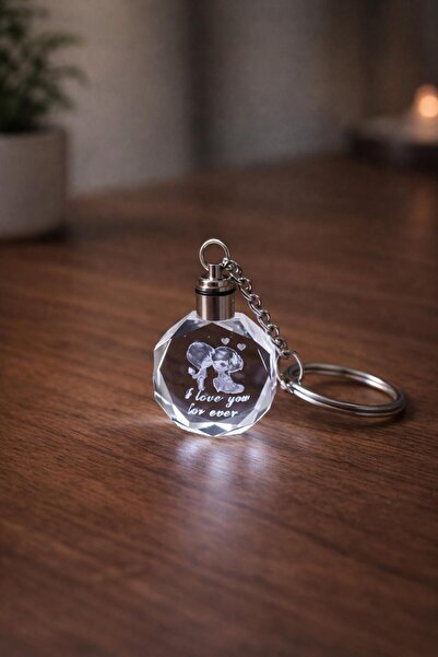 shop İki Sevgili Işıklı Anahtarlık