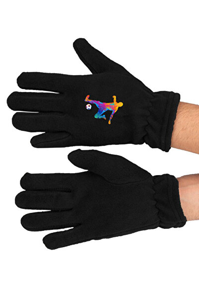 Omotasarım Futbolcu Unisex Polar Uzun Eldiven