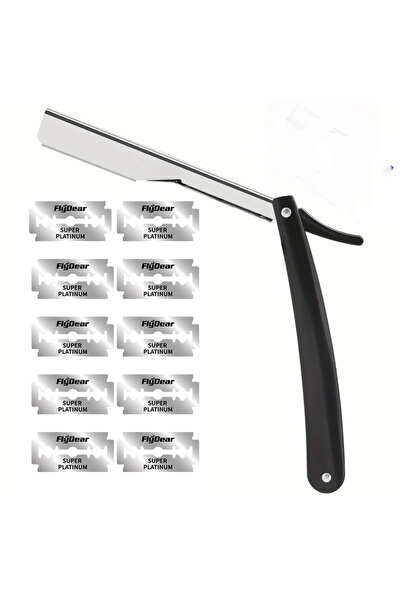 Choice3 ماكينة حلاقة يدوية احترافية للرجال مزودة بـ 10 شفرات - 10 شفرات لحلاق...