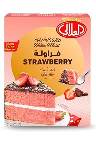 Al Alali ALALI STRAWBERRY CAKE MIX 500gm
