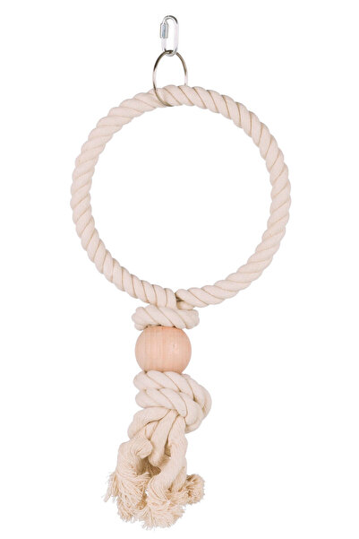 Trixie Jucărie pentru păsări, inel din frânghie, 19 cm, 5158