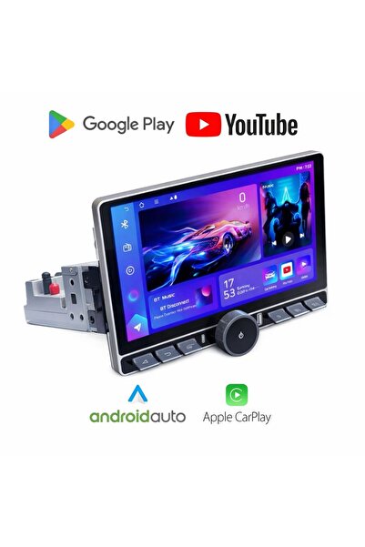 Mehter Aks-1200 4/64gb Android İnce Kasa 10.8''inch Tek DİN Oto Multimedya Te...