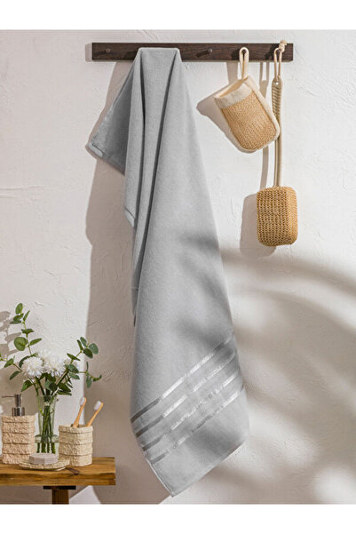 LC Waikiki Rmz Gi̇yi̇m Farkiyla Striped Bath Towel 70X140 cm