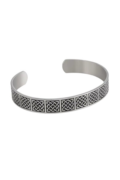 XTERRA Premium Stainless Steel Celtic Square Knot Bracelet