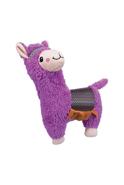 Trixie Jucărie pentru câini, Alpaca, Pluș, Cu sunet, 31 cm, Mov