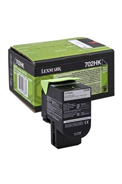 Lexmark Printer Toner 70C2HK0 Black Return