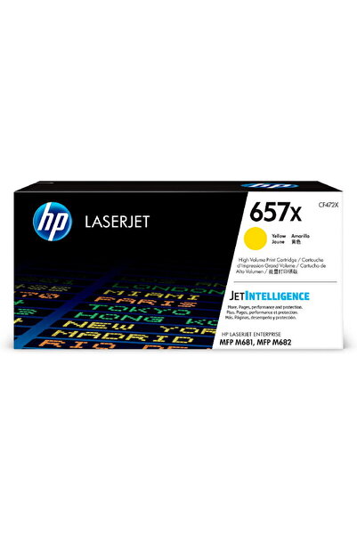 HP 657X Yellow Toner