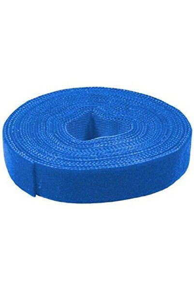 LogiLink Clemă de cablu cu velcro 4m, albastră