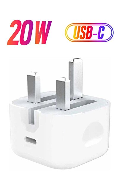 Generic شاحن سريع من النوع C بقوة 20 واط بتقنية PD لأجهزة iPhone 13 و12 و11 و...