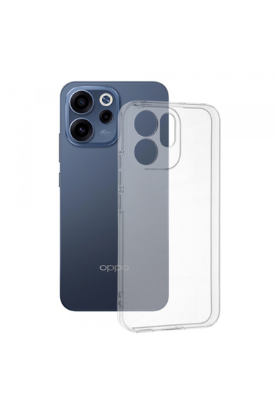 Techsuit Θήκη για Oppo Reno15 FS / Reno15 F, Τεχνική στολή, Διαφανής, Διαφανής