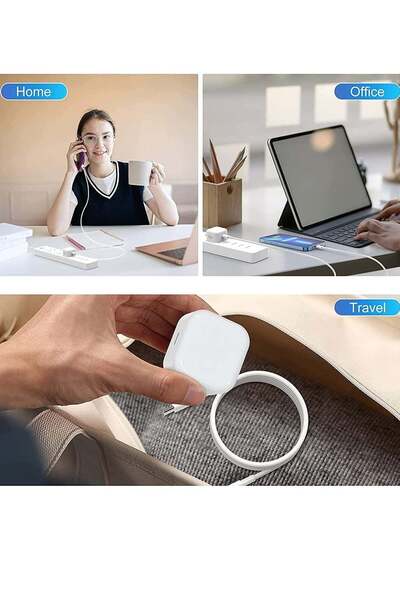 Shopi 20W PD Type C Power Block Wall Charger Plug Adapter with 1M USB-C to Lightning Cable Compatible wit