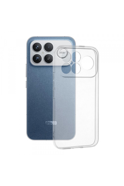 Techsuit Θήκη για Xiaomi Poco F8 Ultra, Techsuit, Διαφανής, Διαφανής