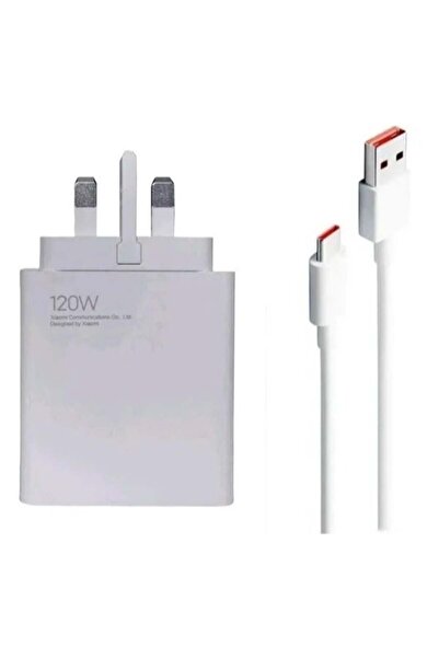 Shopi شاحن شاومي الأصلي فائق السرعة بقوة 120 واط مع كابل USB-C بقوة 6 أمبير، ...