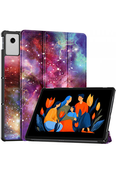 Techsuit Case for Lenovo Idea Tab Plus, Techsuit, FoldPro Galaxy, Multicolor