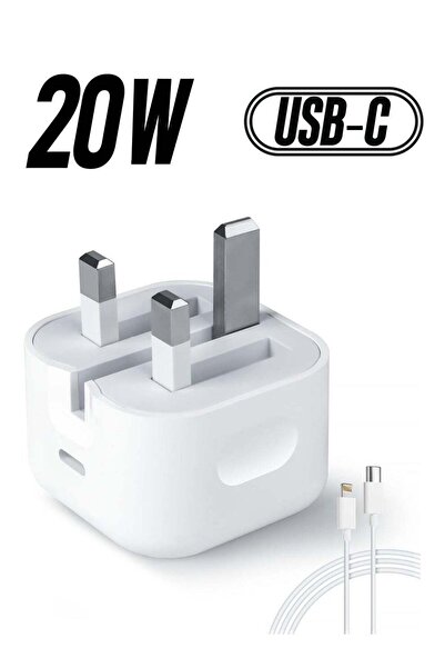 Shopi شاحن سريع، شاحن USB-C بقوة 20 واط مع كابل بطول 1 متر لأجهزة iPhone 14 و...