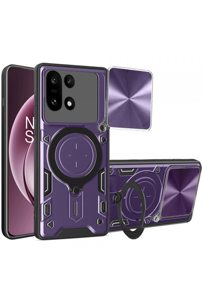 Techsuit Husa pentru OnePlus 15, Techsuit, CamGuard Pro, Mov