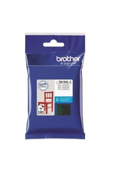 Brother Cartus Cerneala Original Brother LC3619XL C, Cyan, 1500 pagini