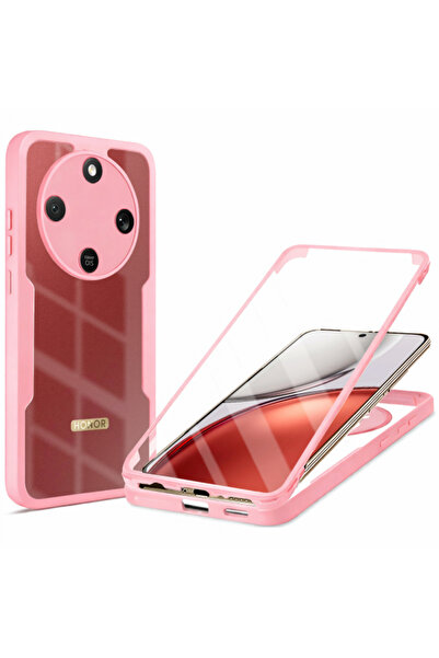 Techsuit Case for Honor Magic8 Lite, Techsuit, ColorVerse 360, Pink