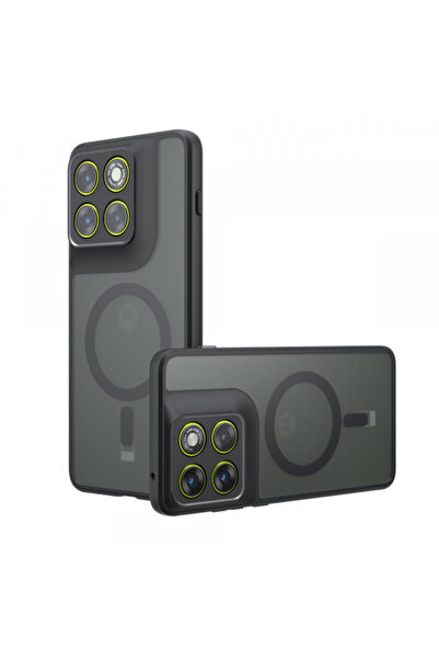 Techsuit MagSafe Case for Motorola Edge 70, Techsuit, PureFrost, Satin Black