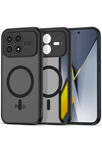 Tech-Protect MagSafe Case for Xiaomi Poco F8 Pro, Tech-Protect, Magmat, Black