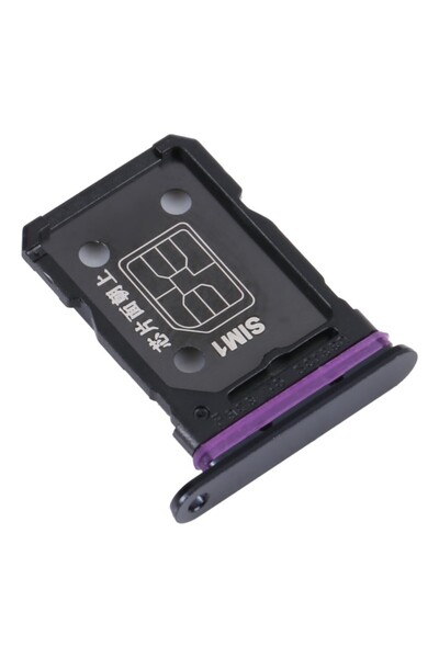 OEM Βάση SIM Reno8 Pro σε μαύρο χρώμα, CPH2357