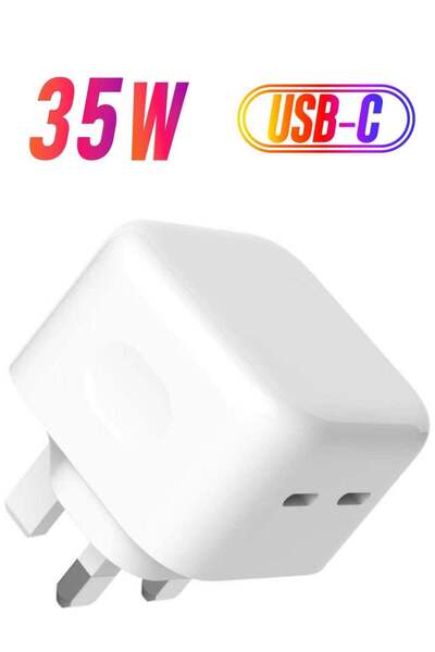 Generic Original 35W USB-C Power Adapter For iPhone 14 13 12 11 Pro Max 14 Pl...