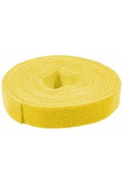LogiLink Δεματικό καλωδίων Velcro 4m, κίτρινο