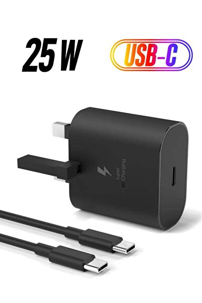 Shopi شاحن بديل USB C بقوة 25 وات لمحول السفر المتوافق من سامسونج في المملكة ...