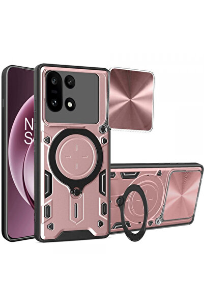 Techsuit Cover for oneplus 15, techsuit, camguard pro, rose gold