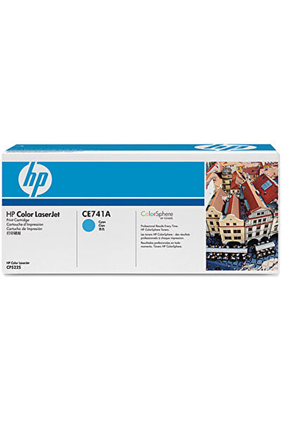 HP Printer Toner CE 741 A Cyan
