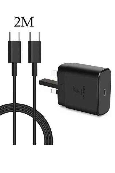 Shopi شاحن فائق السرعة بقوة 45 واط مزود بمنفذ USB-C - متوافق مع هواتف سامسونج...