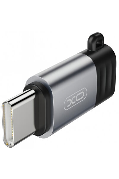 XO Design Adaptor Date si Incarcare Lightning - USB-C NB263B, Negru