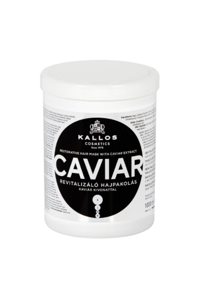 Kallos Mască de păr cu caviar, 1000 ml - Îngrijire revitalizantă