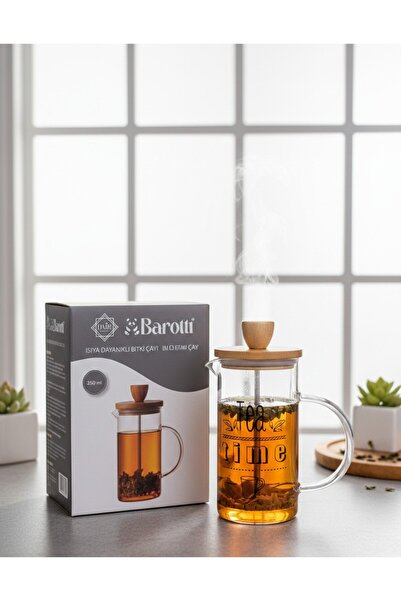 BAKIR KÖY Barotti Isıya Dayanıklı Bitki Çayı Demliği