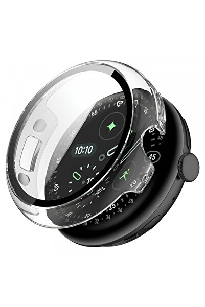 Techsuit Husa Defense360 Pro pentru Google Pixel Watch 4 41mm, Transparenta