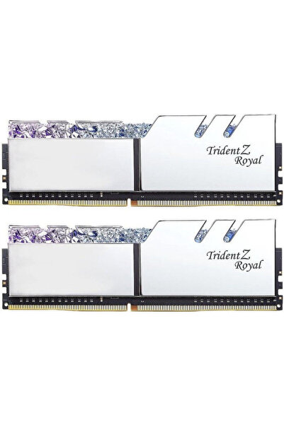 G Skill G.Skill Trident Z Royal RGB Silver 16GB DDR4 4000MHz CL17 двуканален ...