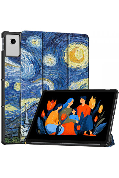 Techsuit Husa pentru Lenovo Idea Tab Plus, Techsuit, FoldPro Starry, Multicolor