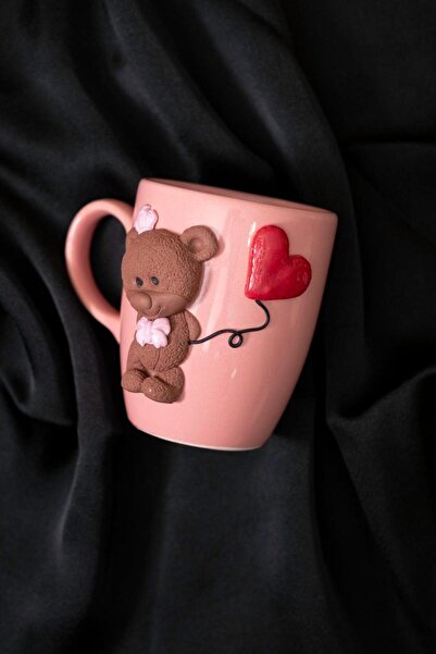akdenizhome Handmade Teddy Custom Design Mug